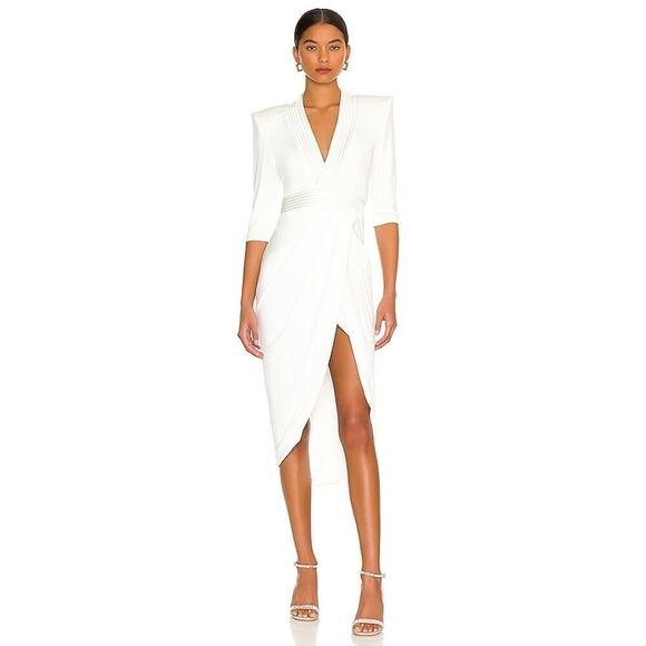 zhivago eye of horus midi dress white US8 - Picture 1 of 10